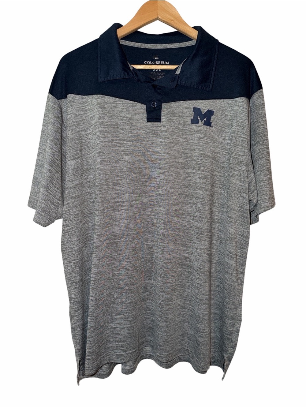 Michigan Wolverines Polo Shirt Men’s XXL National Champions U of M